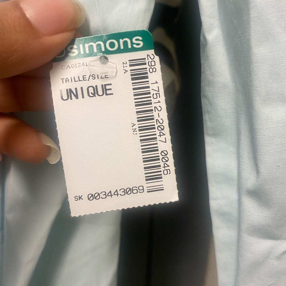 Oversized Poplin Shirt Dress - Picture 4 of 5